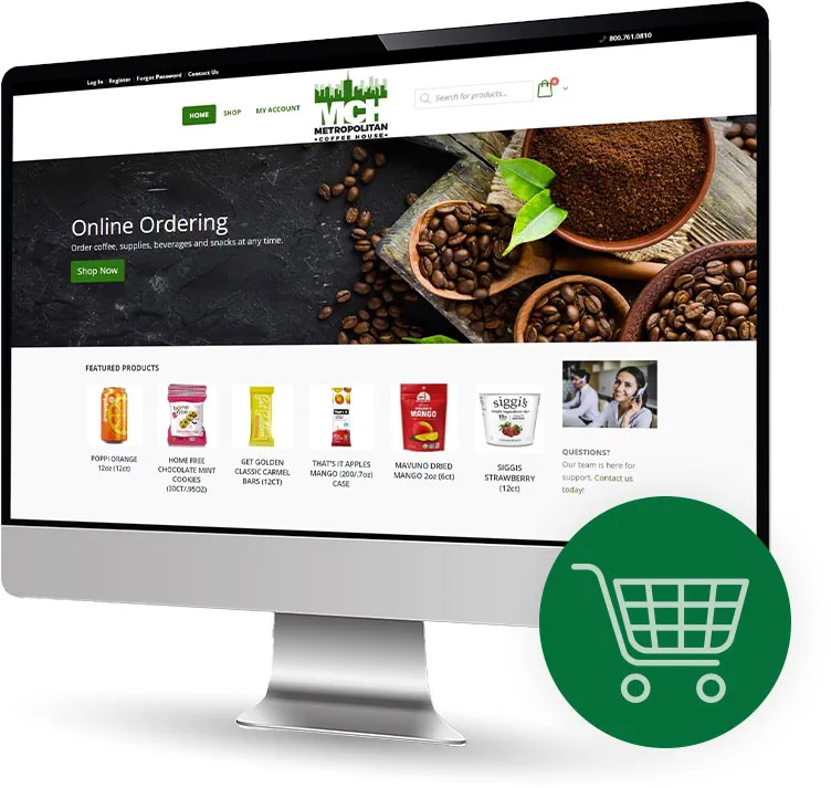 online ordering in New York City & Tri State Area